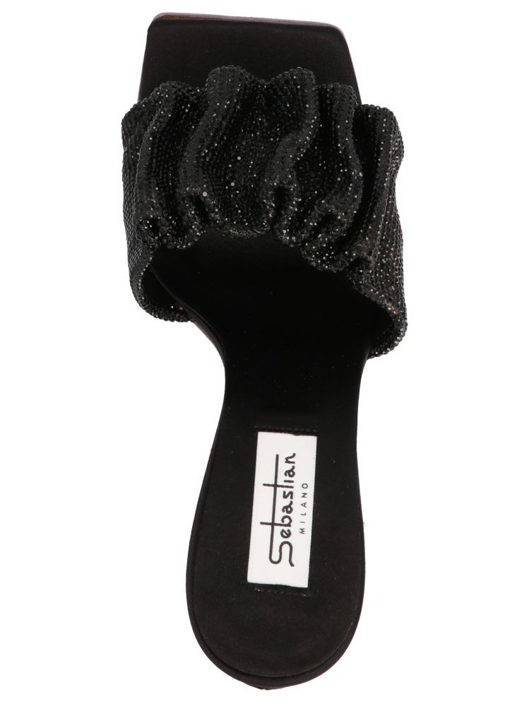 Sebastian Black Cher Heels In Black