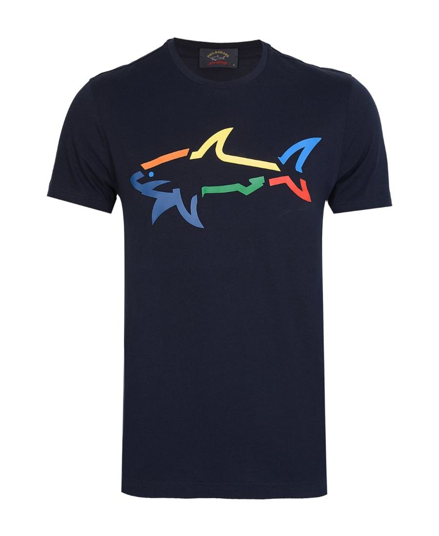 PAUL & SHARK T-SHIRT WITH ROUND NECK AND SHORT SLEEVES