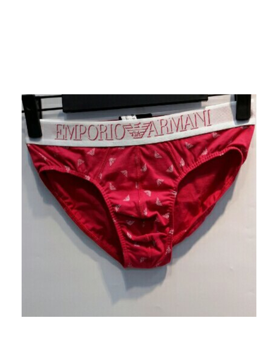 EMPORIO ARMANI LOGO WAIST-EDGE PANTIES