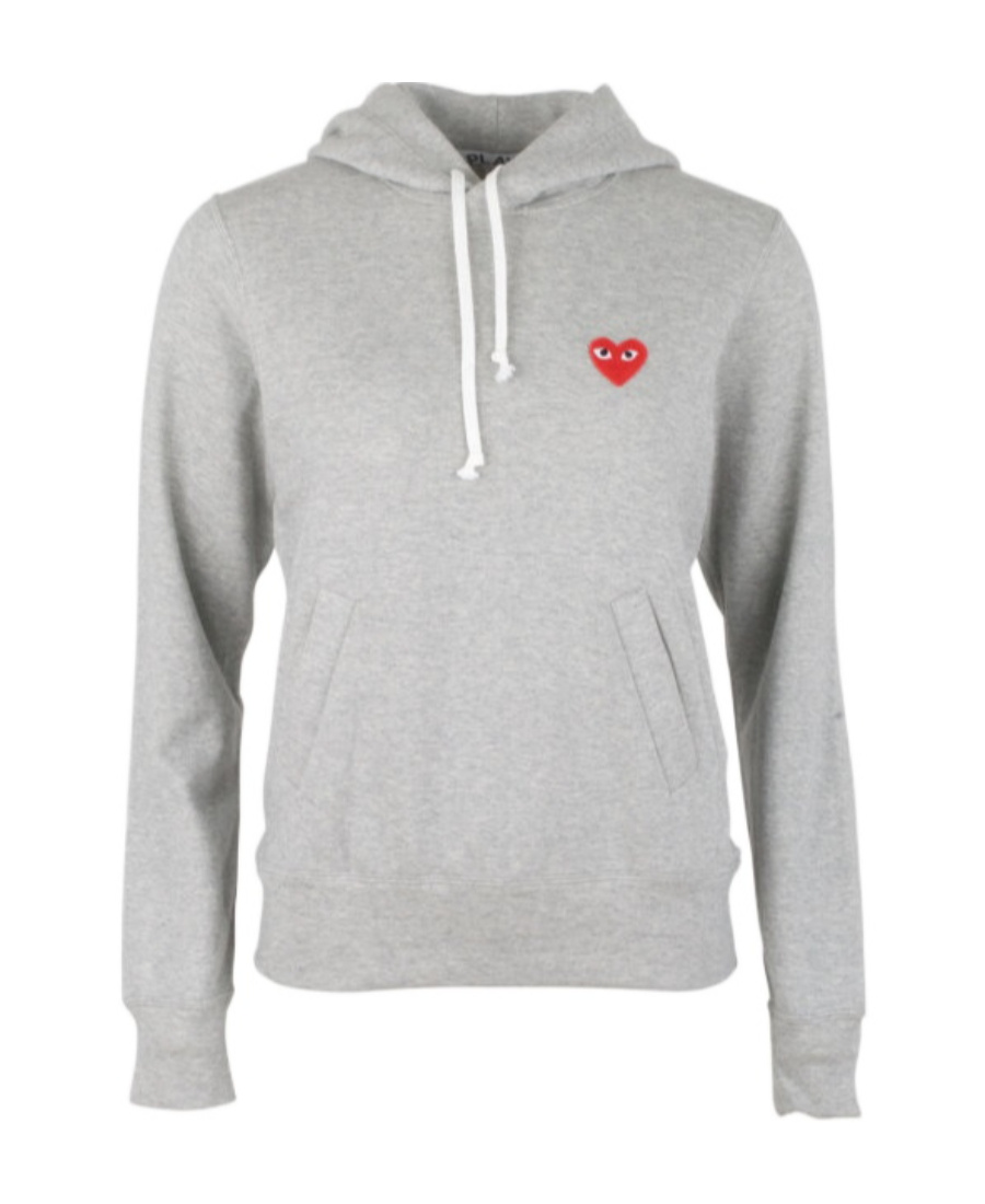 Comme Des Garçons Play Comme Des Garcons Play Sweatshirts In Gray