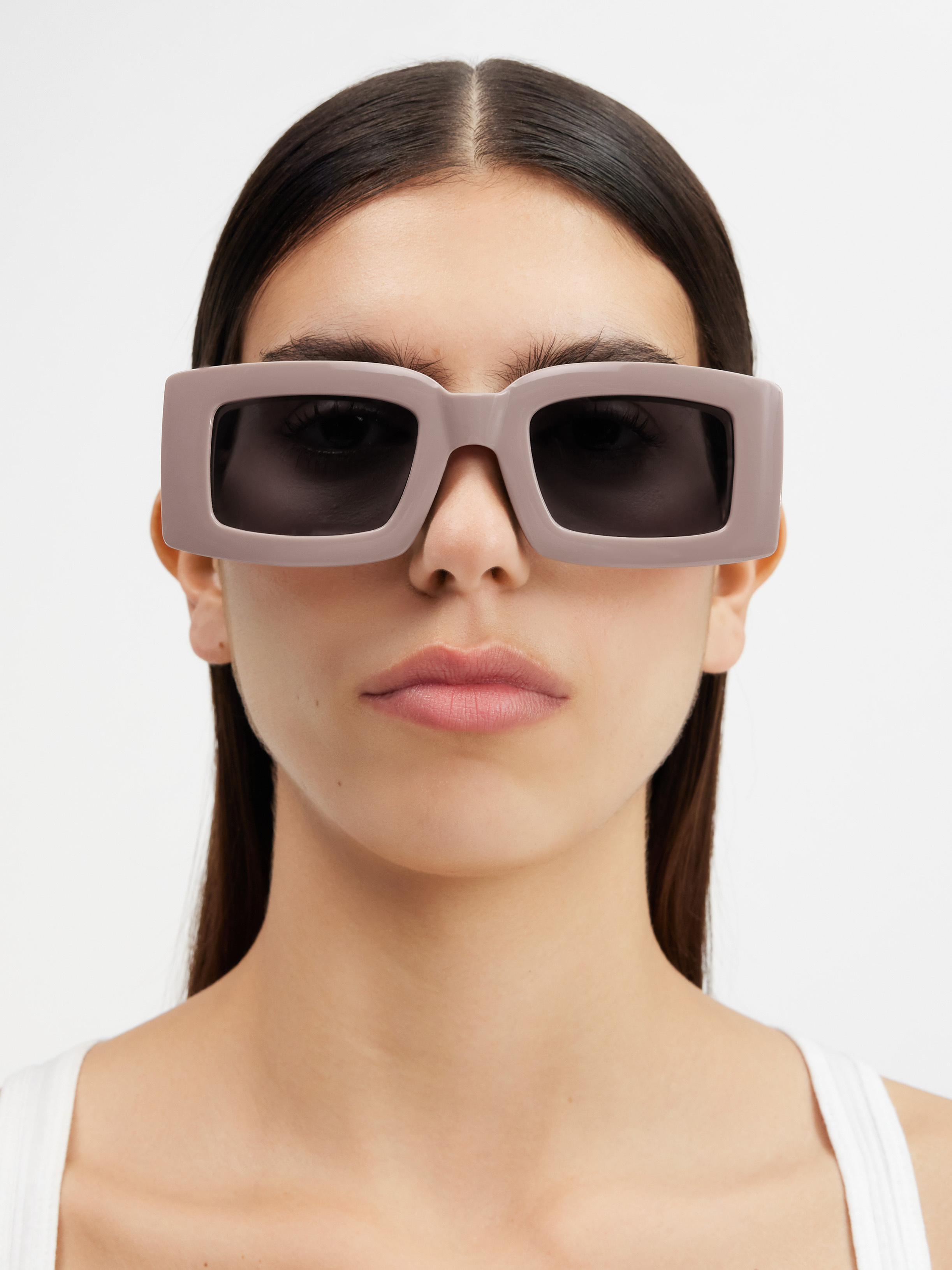 Jacquemus Les Lunettes Tupi Square-frame Sunglasses In Brown