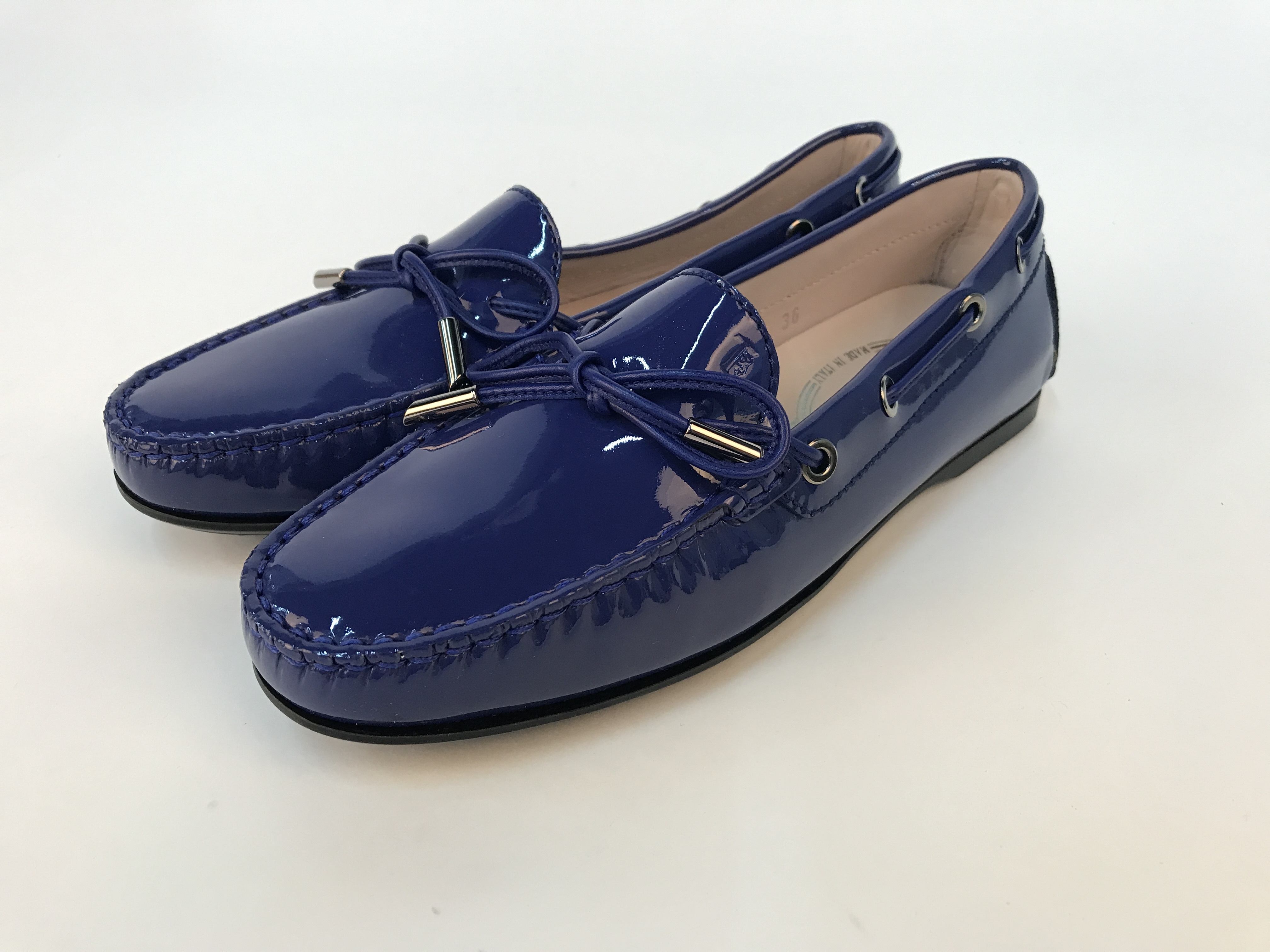 Tod's Logo Details Loafers In Blue