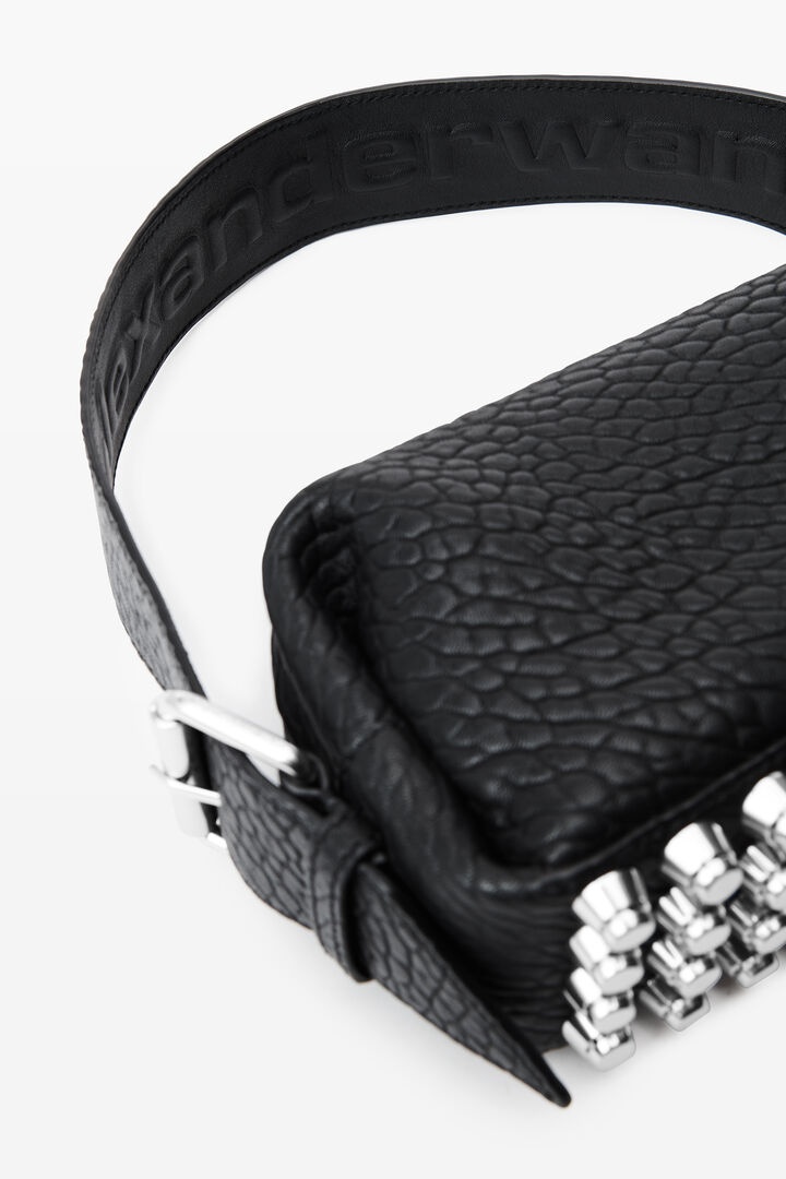 Alexander Wang Small Rich Shoulder Bag In Black
