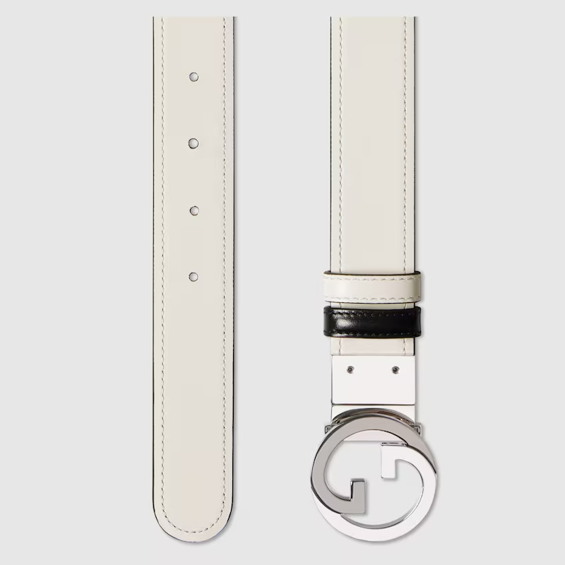 Gucci Reversible  Blondie Belt In Multi