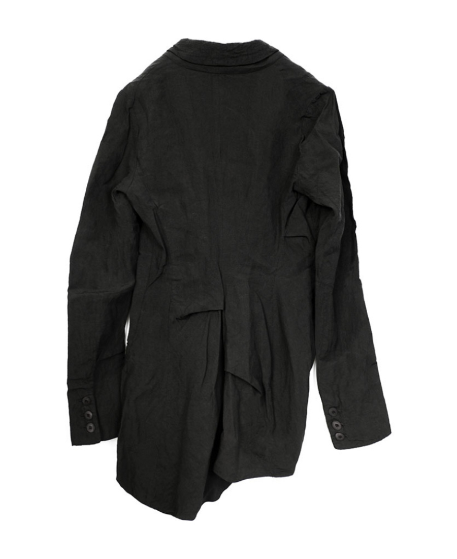 Marc Le Bihan Long-sleeved Casual Jacket In Black