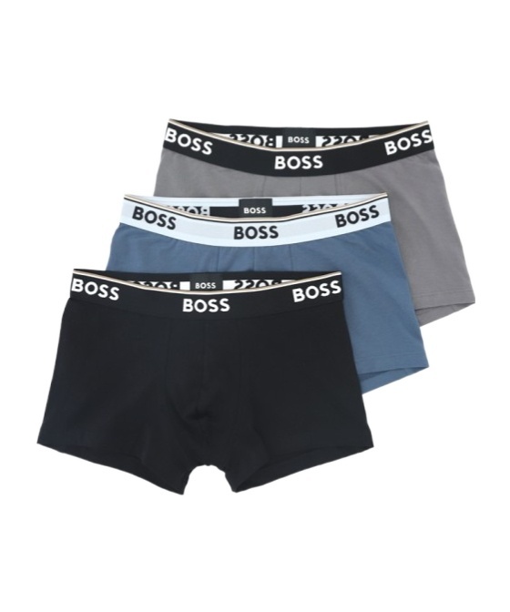 Hugo Boss Three-pack Stretch Bra In Black
