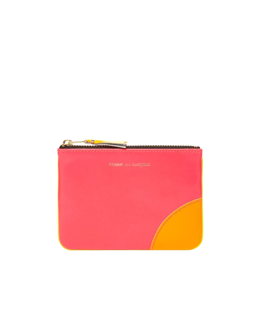 COMME DES GARÇONS LOGO ZIPPER WALLET