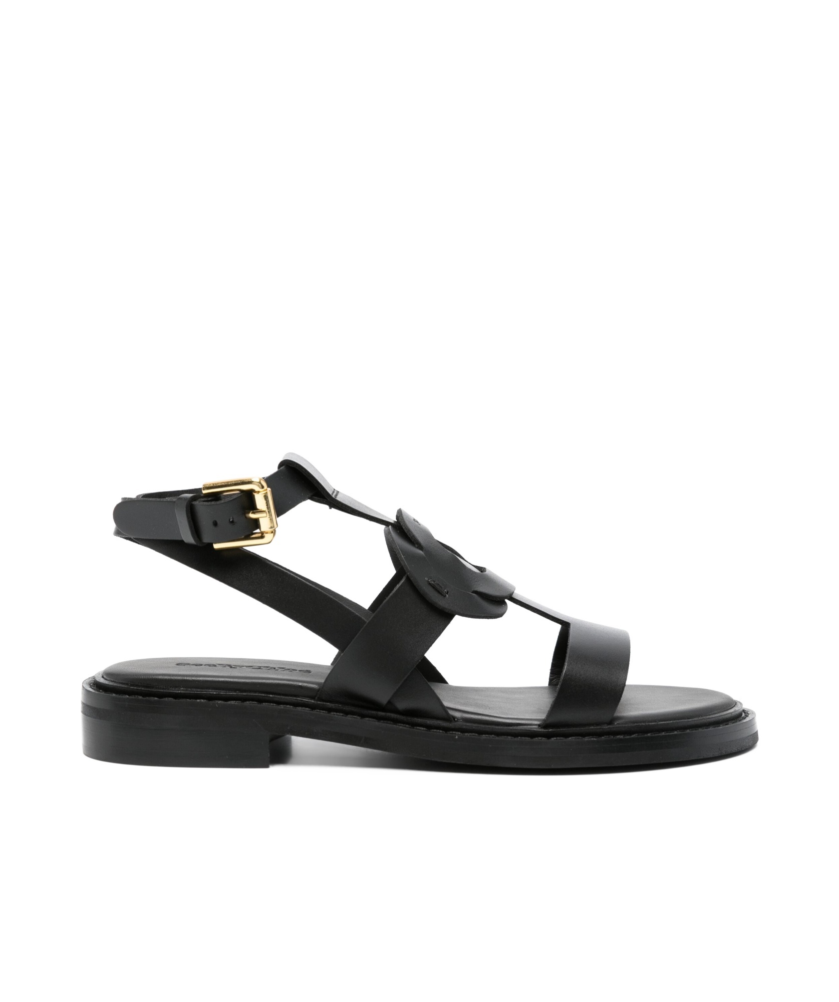 See By Chloé Flat Sandals In Black