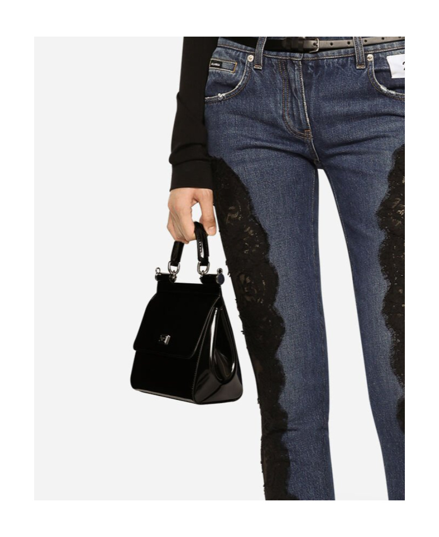 Dolce & Gabbana Kim Dolce&gabbana Medium Sicily Handbag In Black