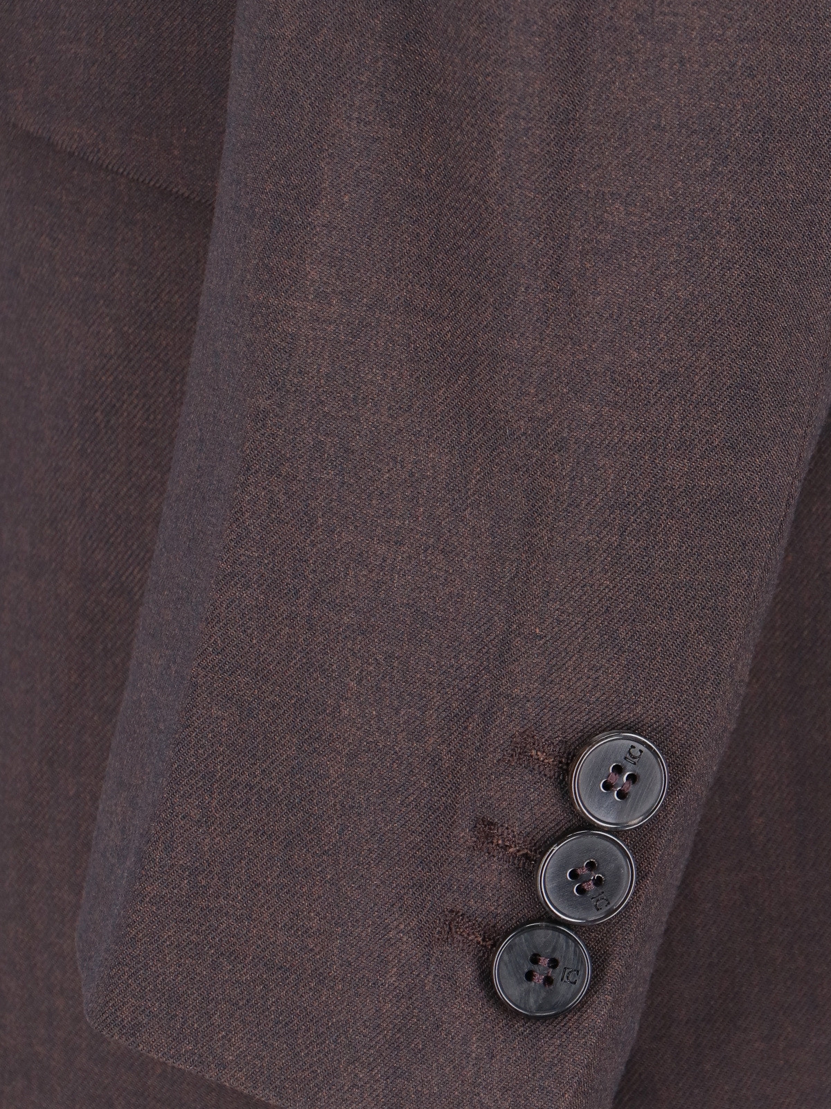 Low Classic Tailored Blazer With Notch Lapel And Pockets In Purple