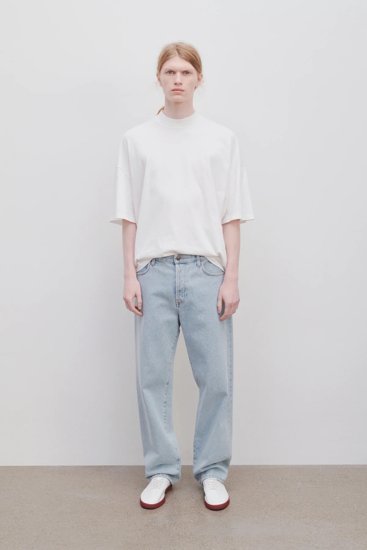 THE ROW BELT-LOOP JEANS