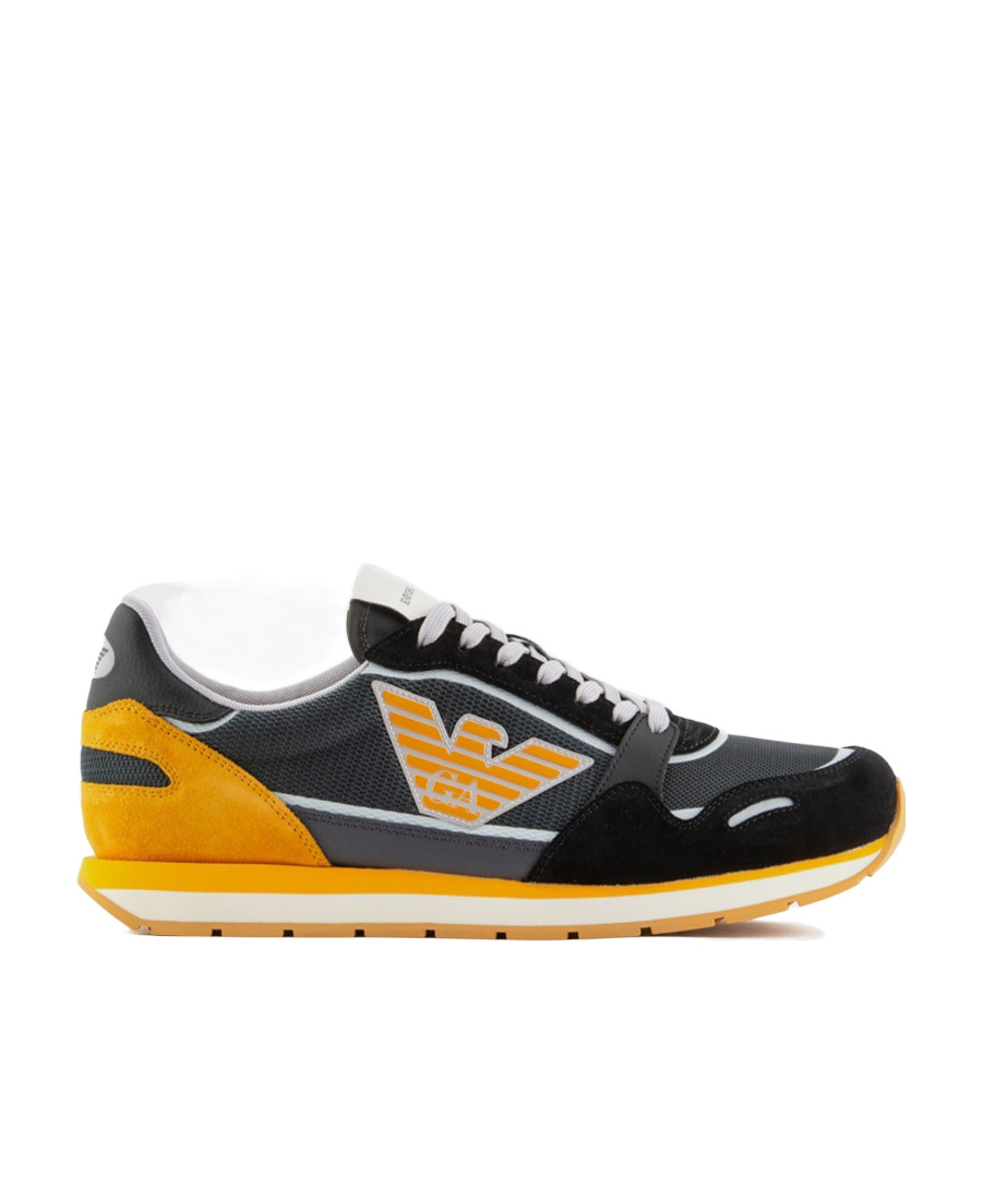 Emporio Armani Logo Sports Shoes In Multi