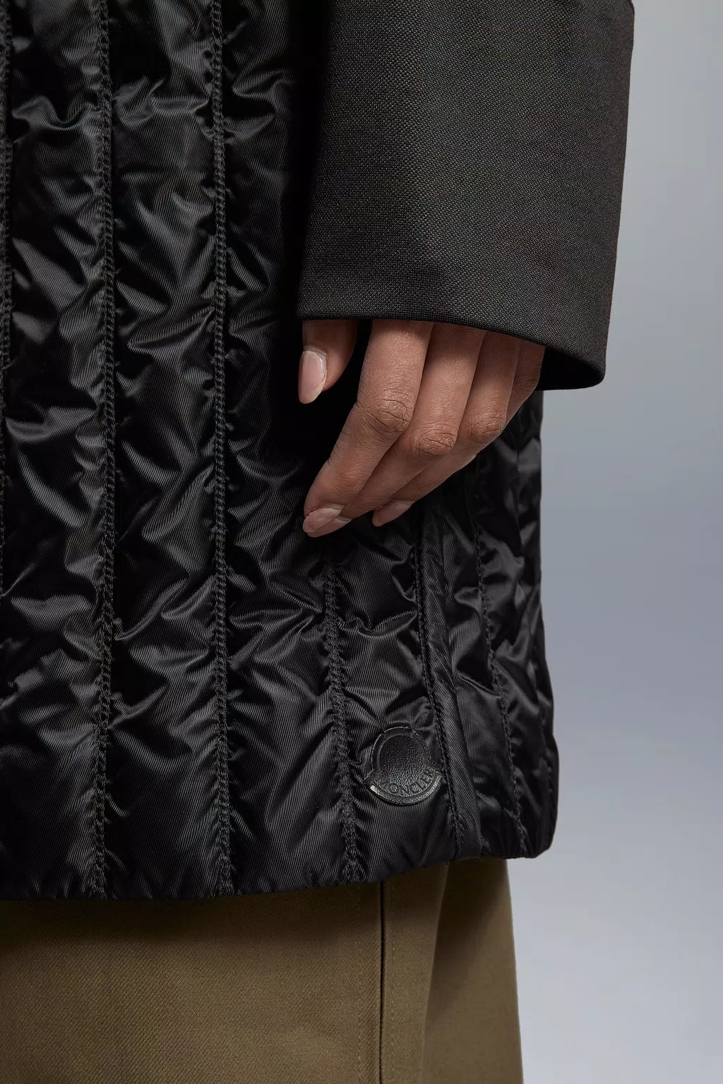 MONCLER DRAVA LONG DOWN GILET