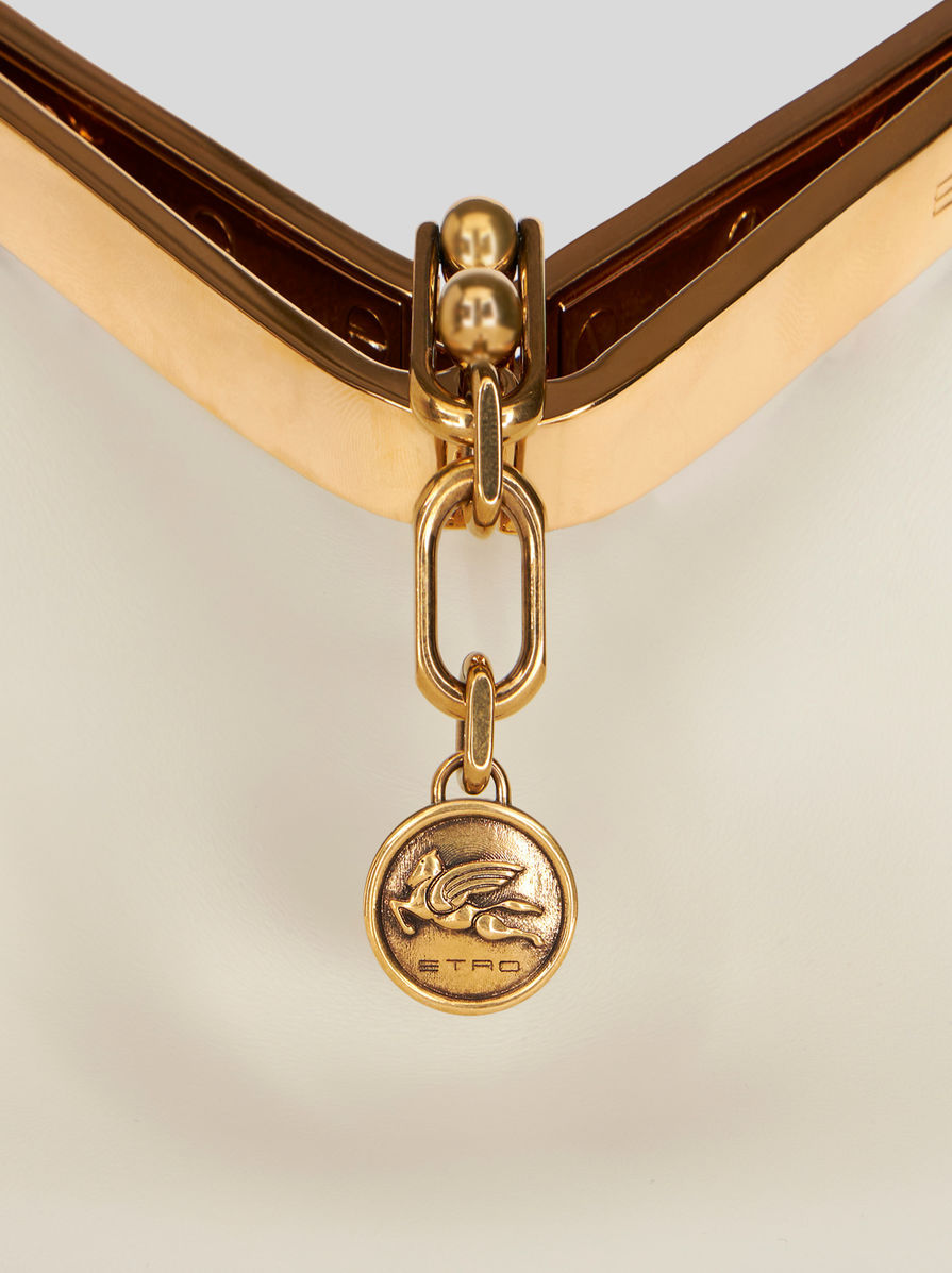 Etro Small Vela Shoulder Bag In White
