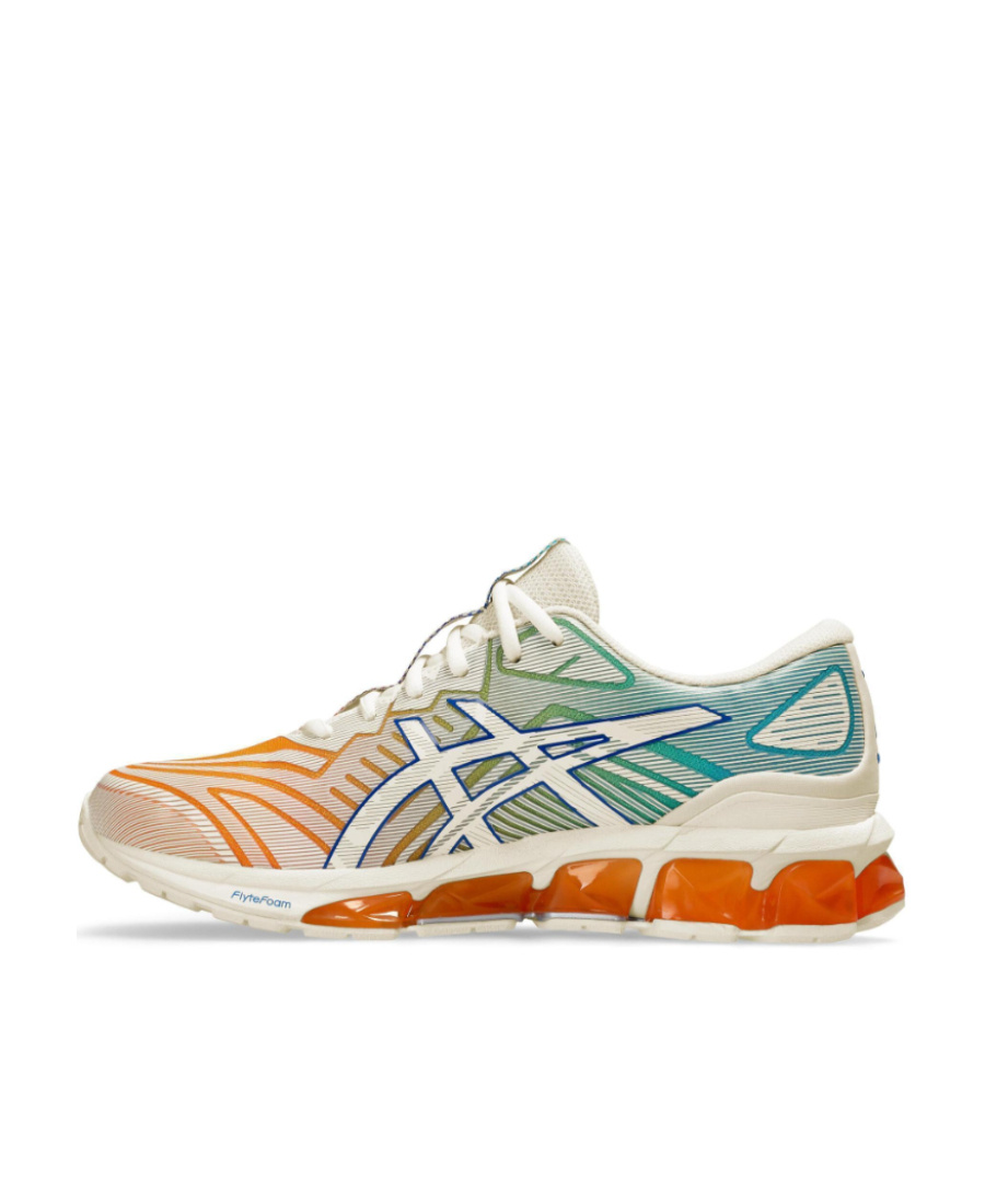 Asics White And Multicolour Gel-quantum 360 Vii Sneakers In Multicolor