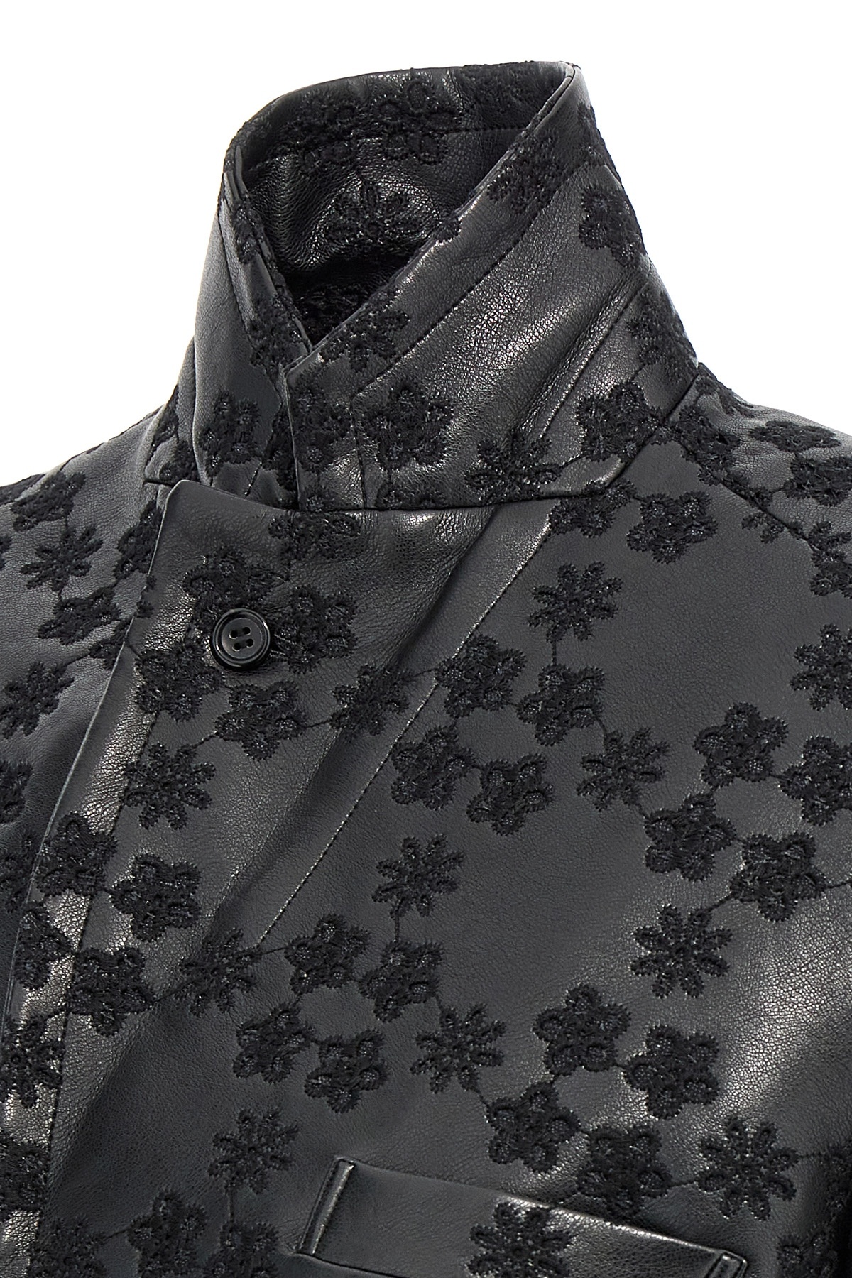 Shop Comme Des Garçons Asymmetric Blazer In Black