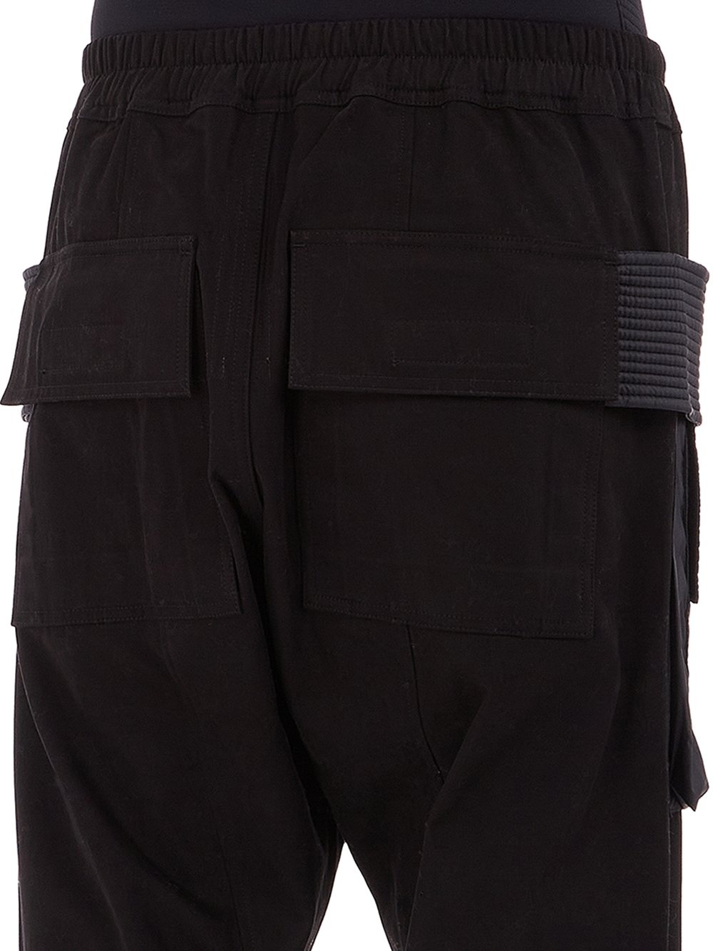 Rick Owens Drop-crotch Trousers In Black