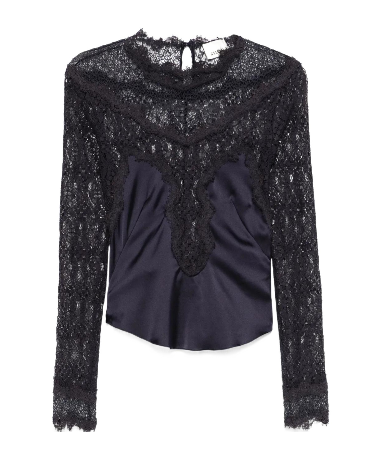 Isabel Marant Long Sleeve Shirt In Black