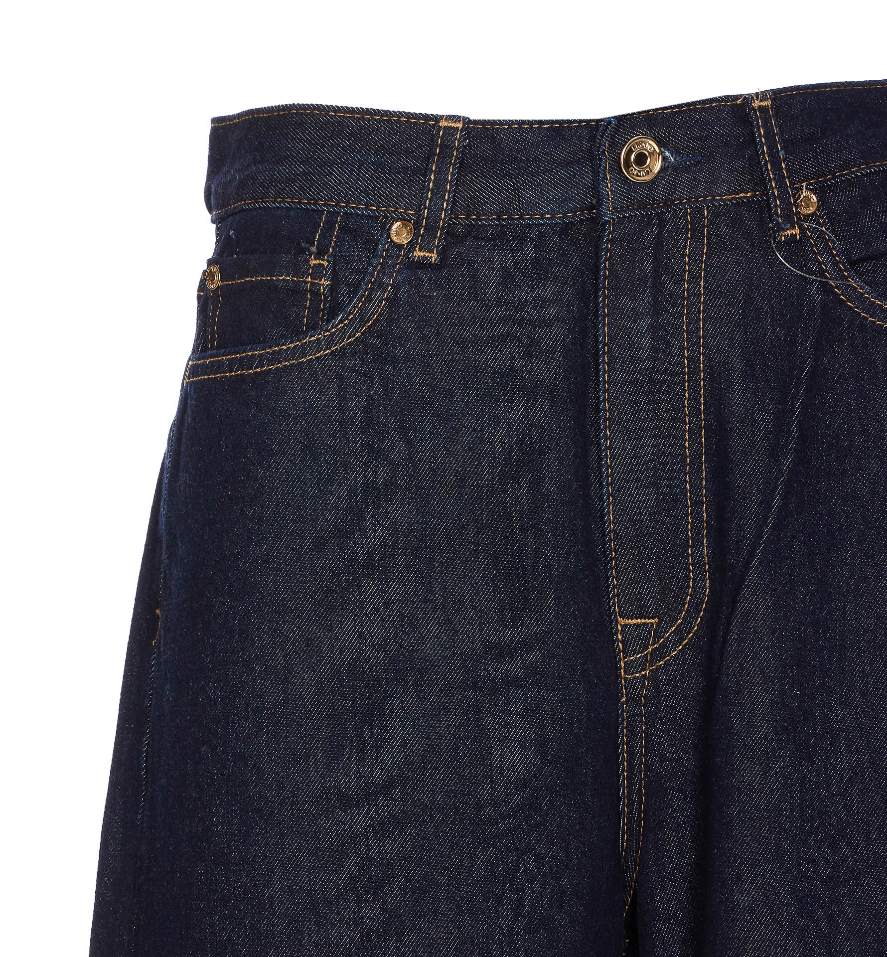 Liu •jo Regular Fit Denim Jeans With Contrast Stitching In Black