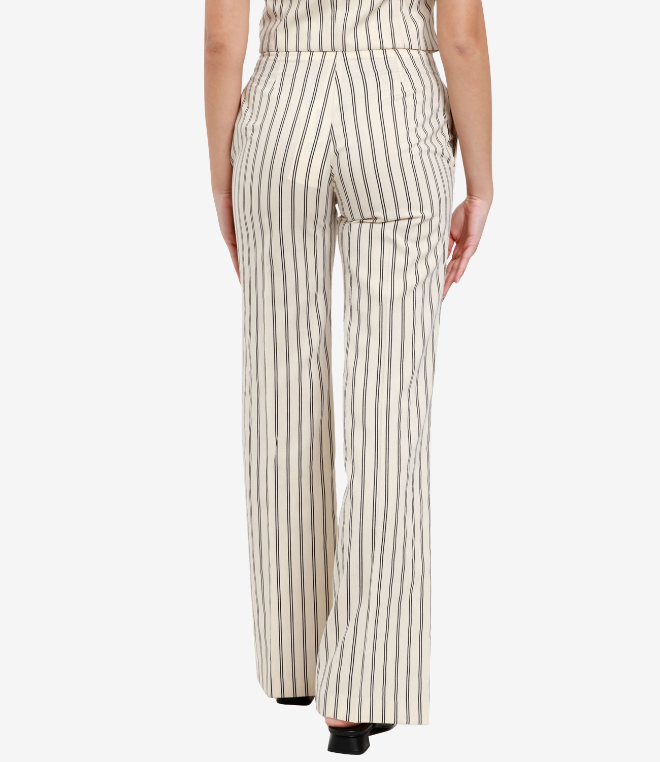 Kaos Striped Trousers In White
