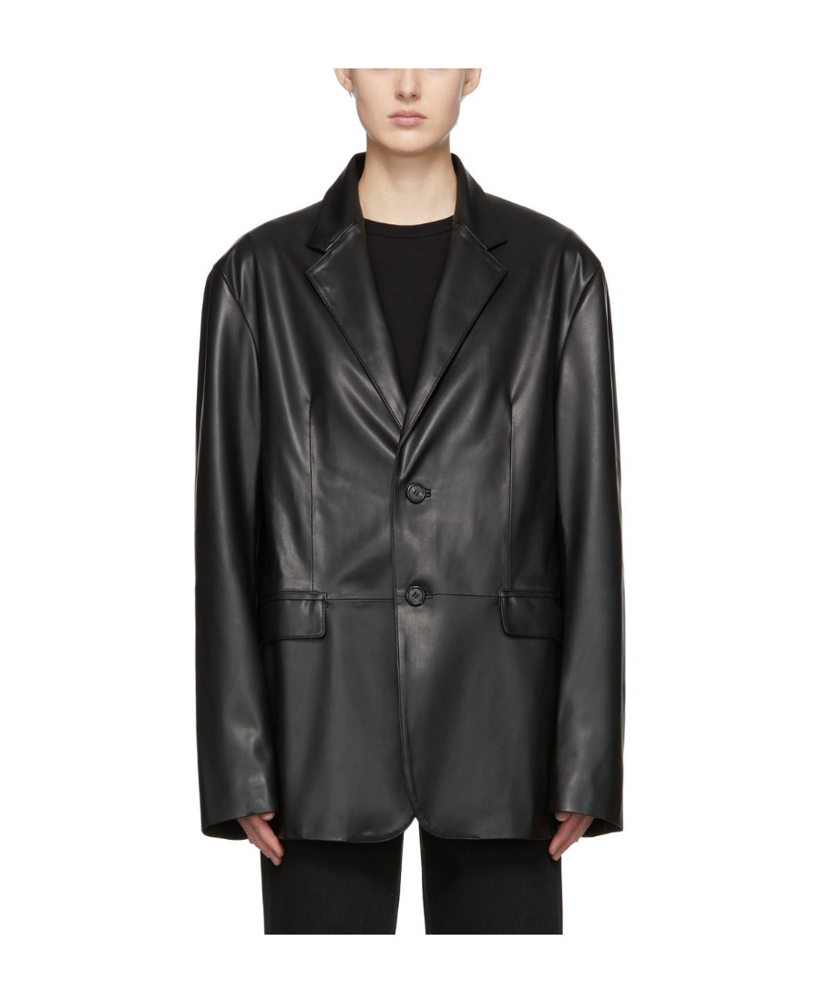 THE FRANKIE SHOP SINGLE-BREASTED SUIT JACKET