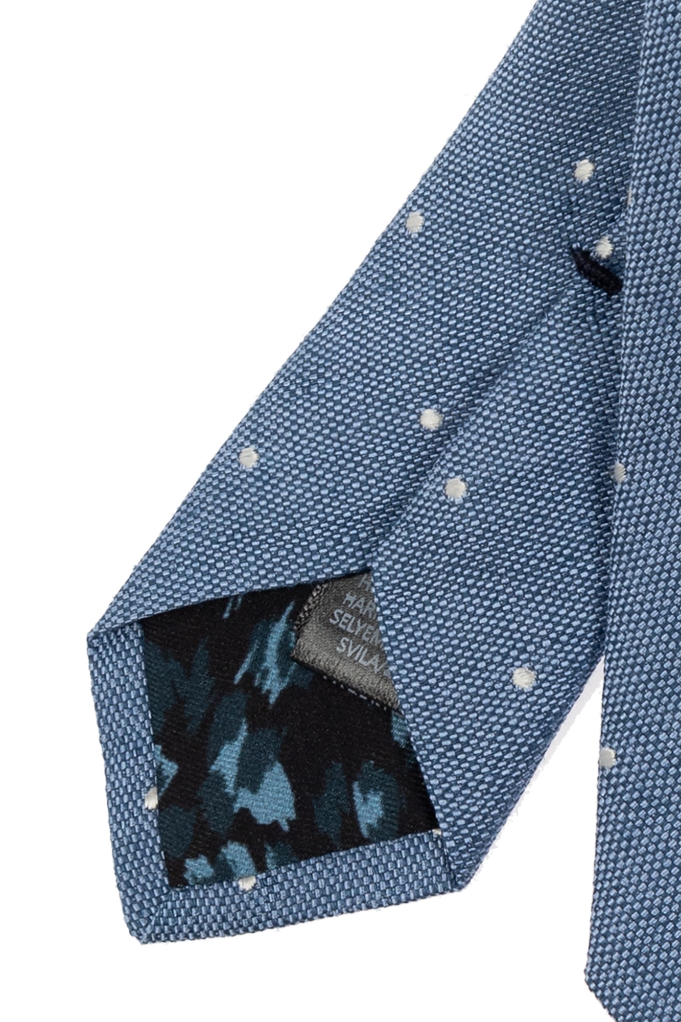 Paul Smith Tie With Polka Dot Pattern In Blue