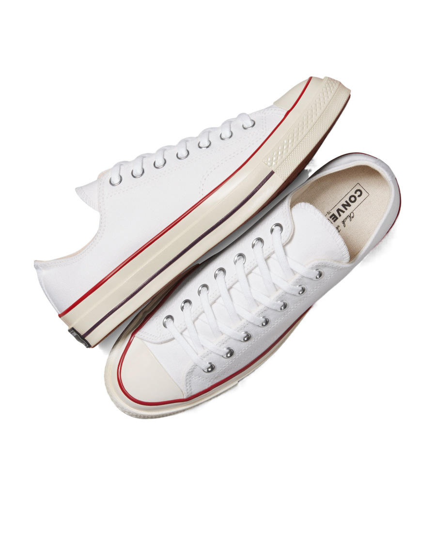 Converse Low-top Casual Board Shoes In White