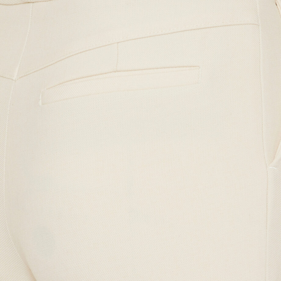 Etro Wool-blend Flared Trousers In White