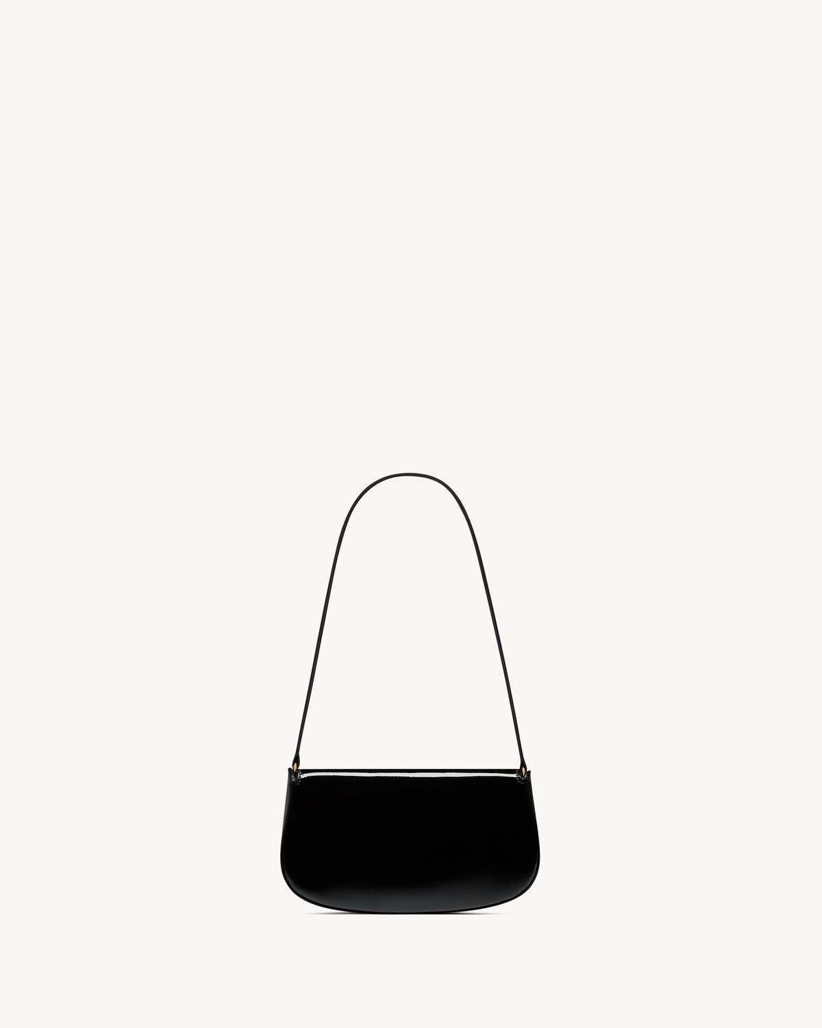 Saint Laurent Voltaire Mini Smooth Leather Shoulder Bag In Black