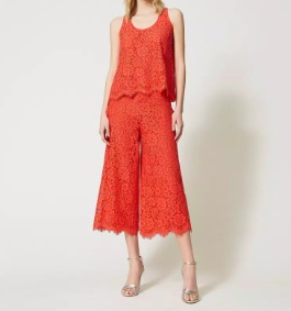Twinset Trousers  Woman In Red