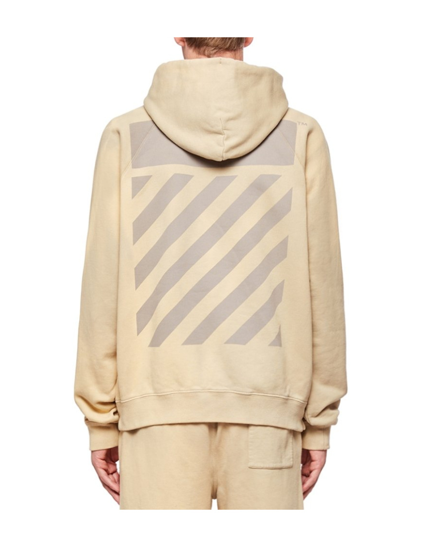 Off-white Diag Tab Vtg Ragl Skate Hood In Neutral