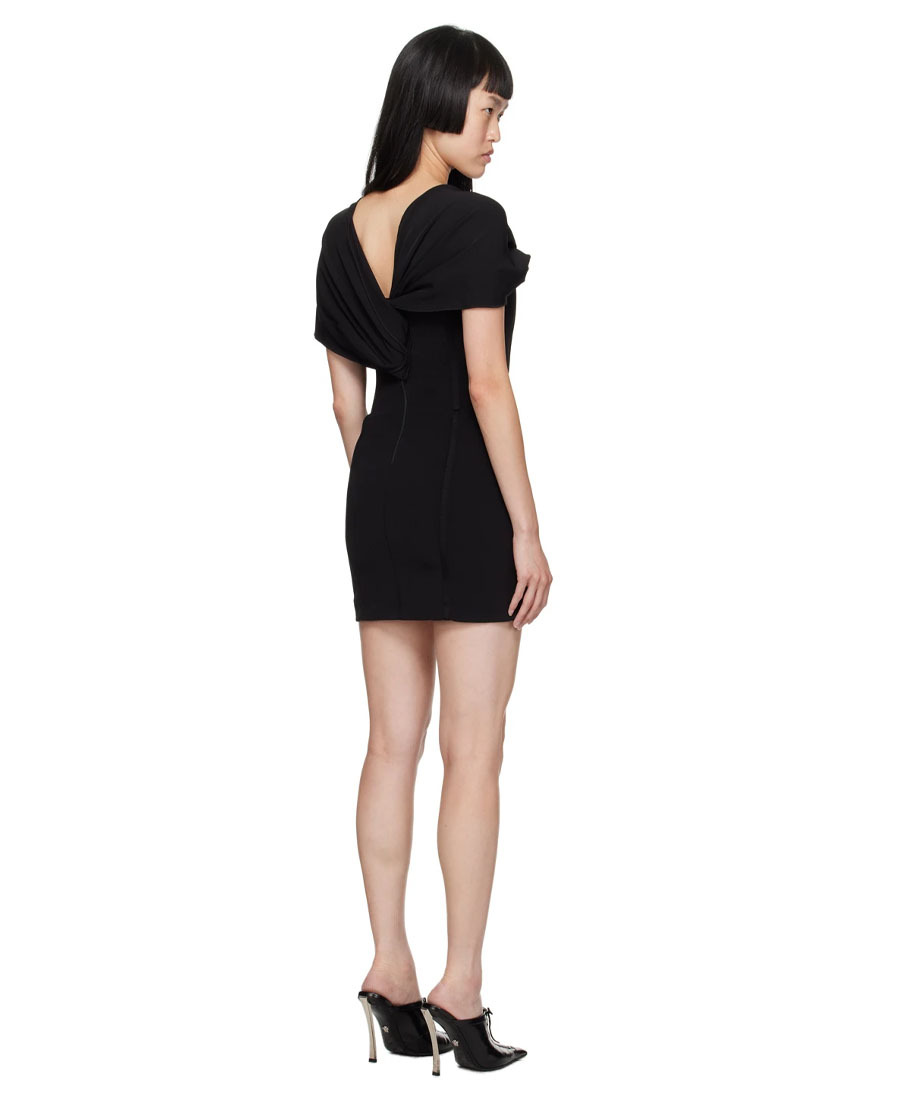 Misbhv Black Bianca Minidress In Black