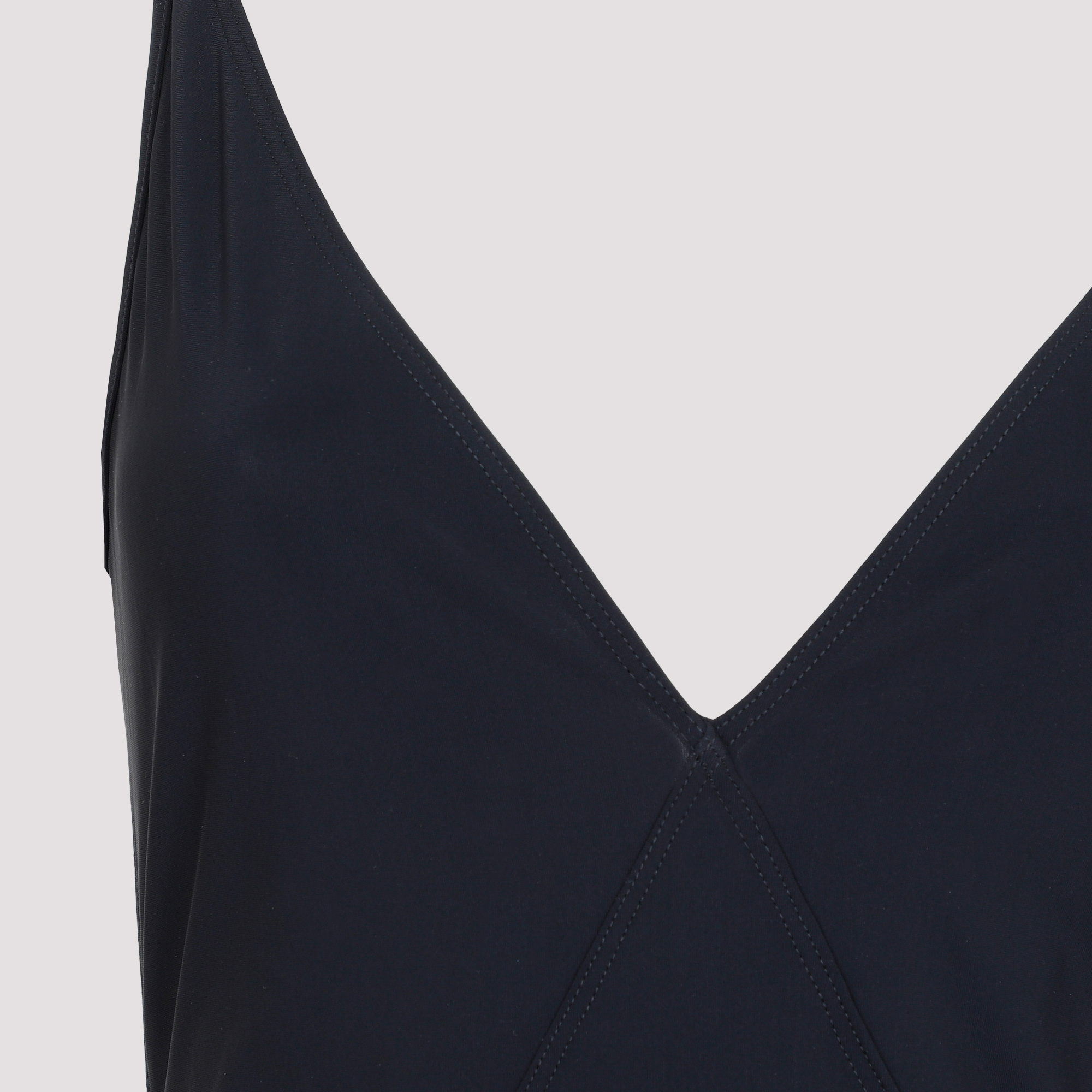 Rick Owens Backless One-piece Swimsuit In Black