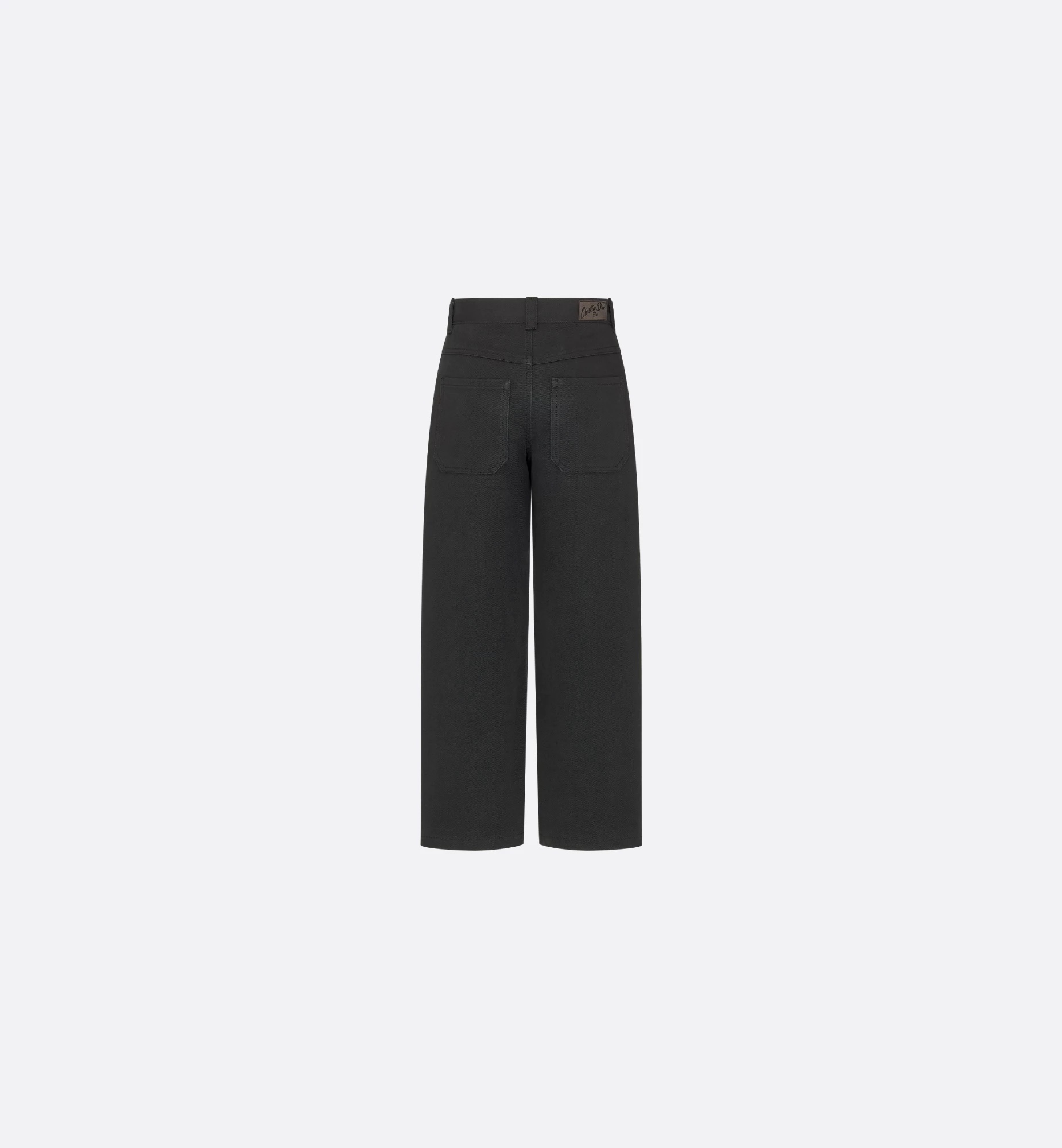 Dior Belt Loop Trousers In Black