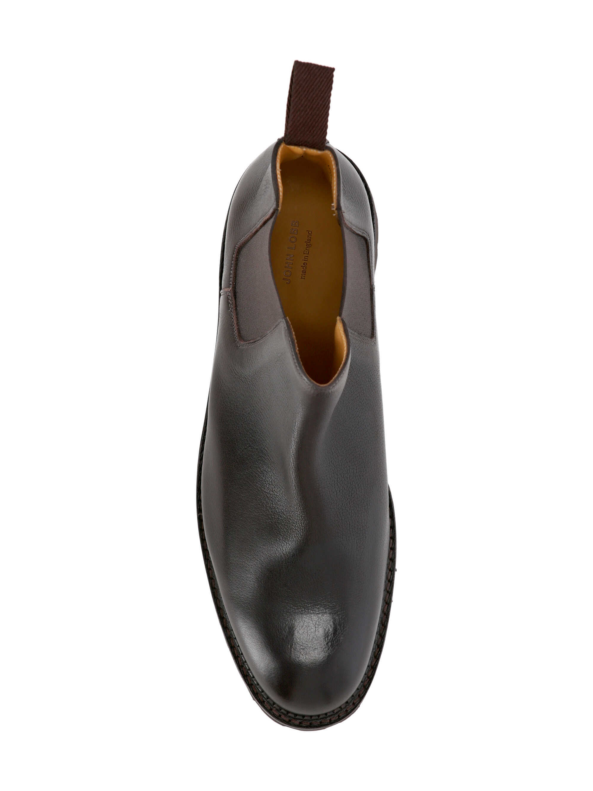 John Lobb Round-toe Chelsea Boots In Brown
