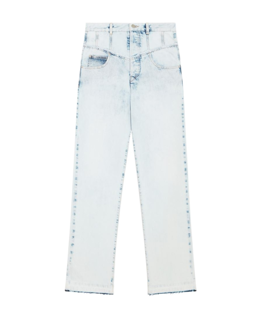 Shop Isabel Marant Noemie Pants In White