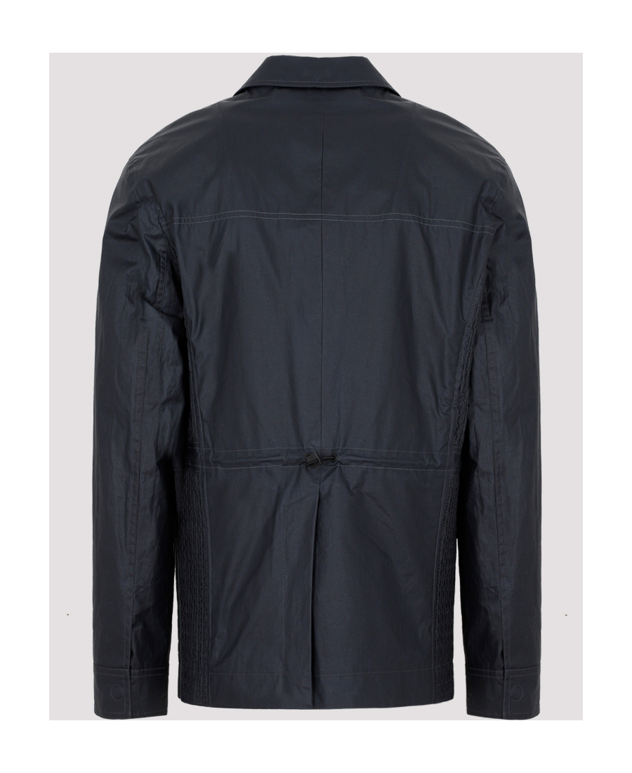 Dior Workwear Long-sleeved Jacket In Black