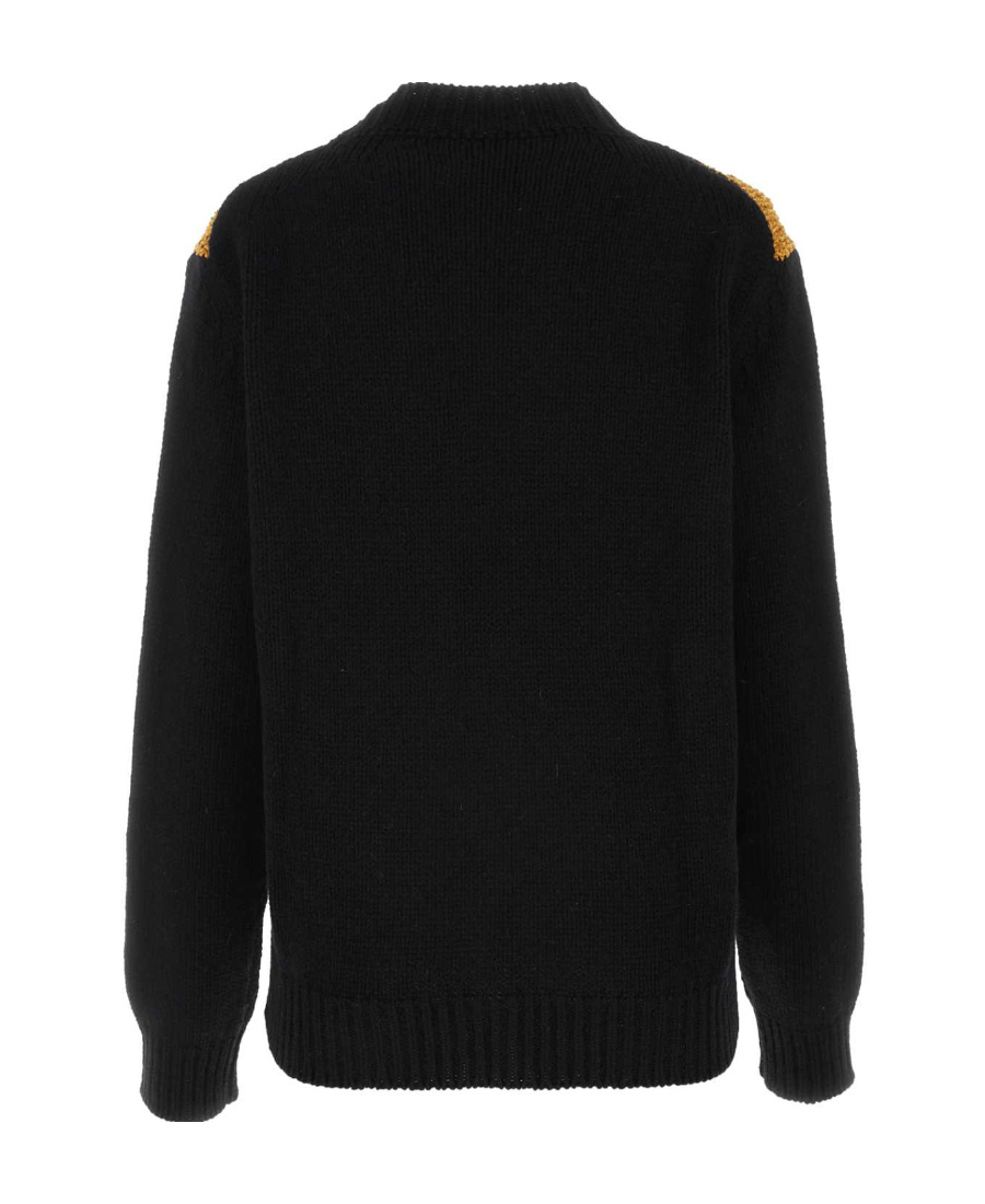 Marni + Carhartt Wip Wool And Silk-blend Chenille-jacquard Sweater In Black