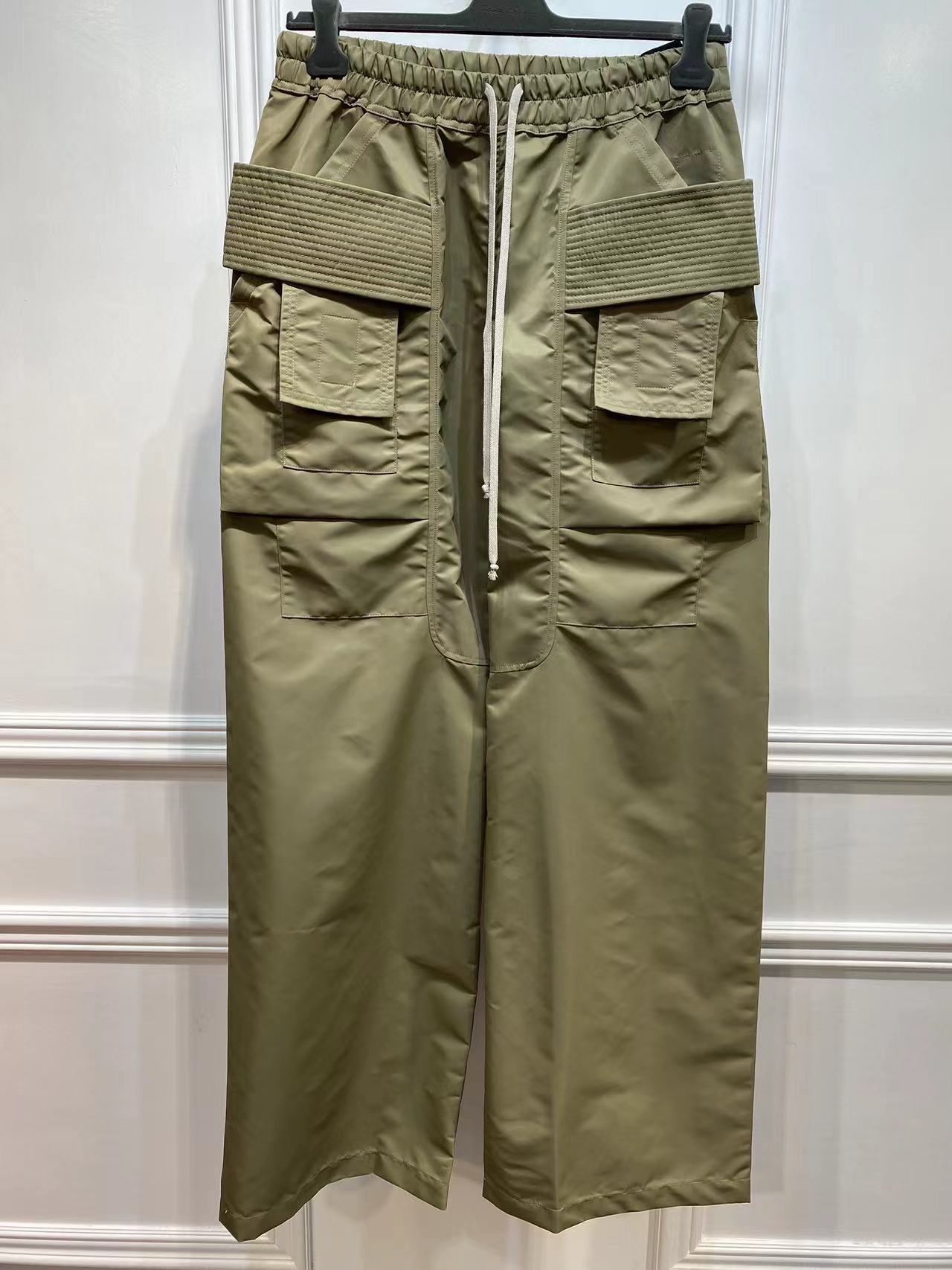 Rick Owens Drkshdw Multi-pocket Casual Pants In Green