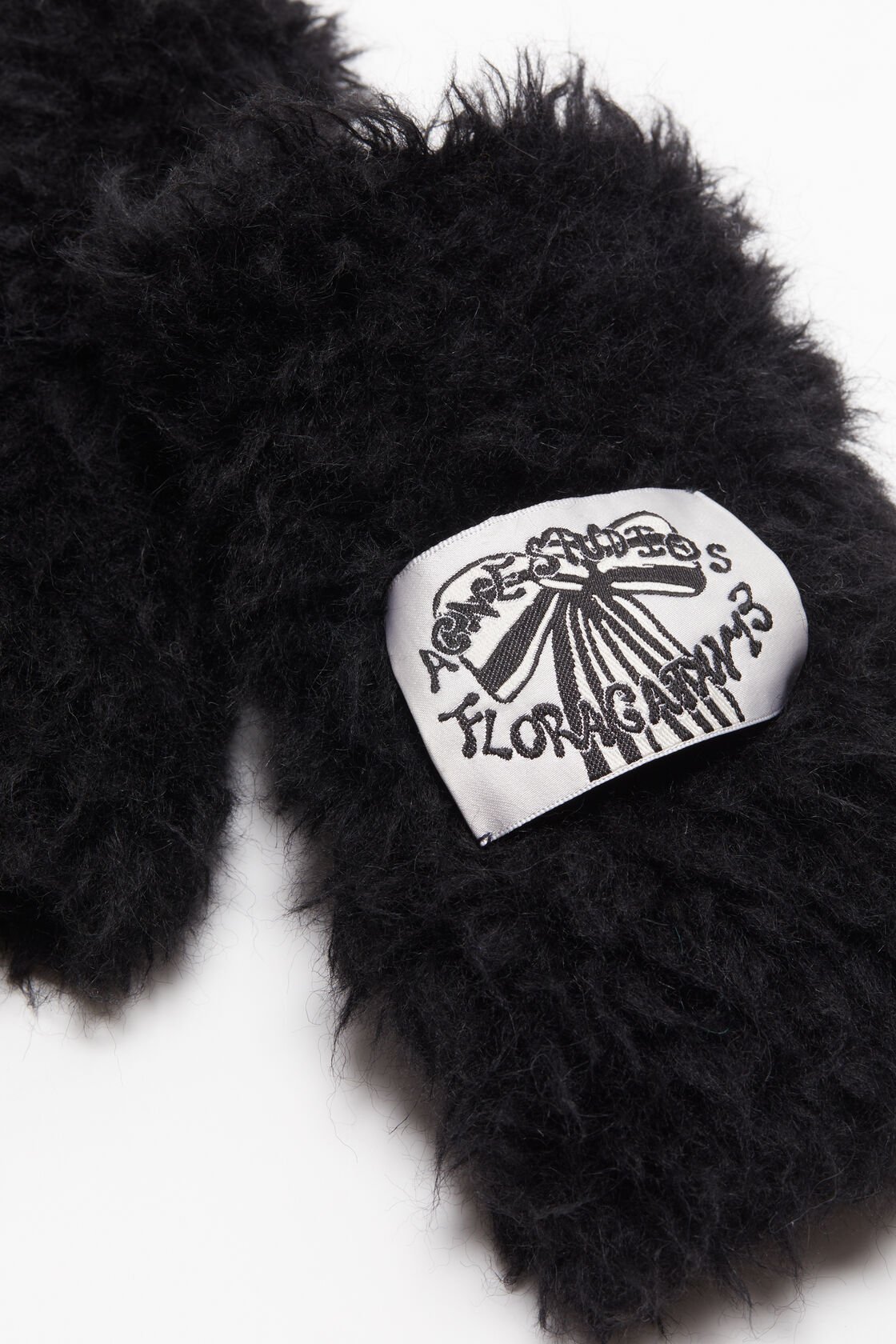 ACNE STUDIOS LOGO GLOVES 
