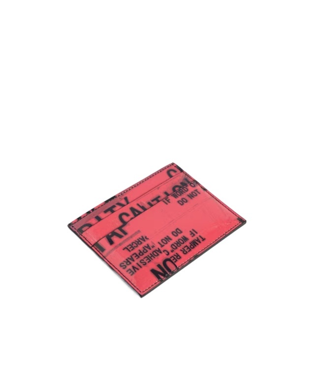 Balenciaga Tape Type Card Holder In Multi