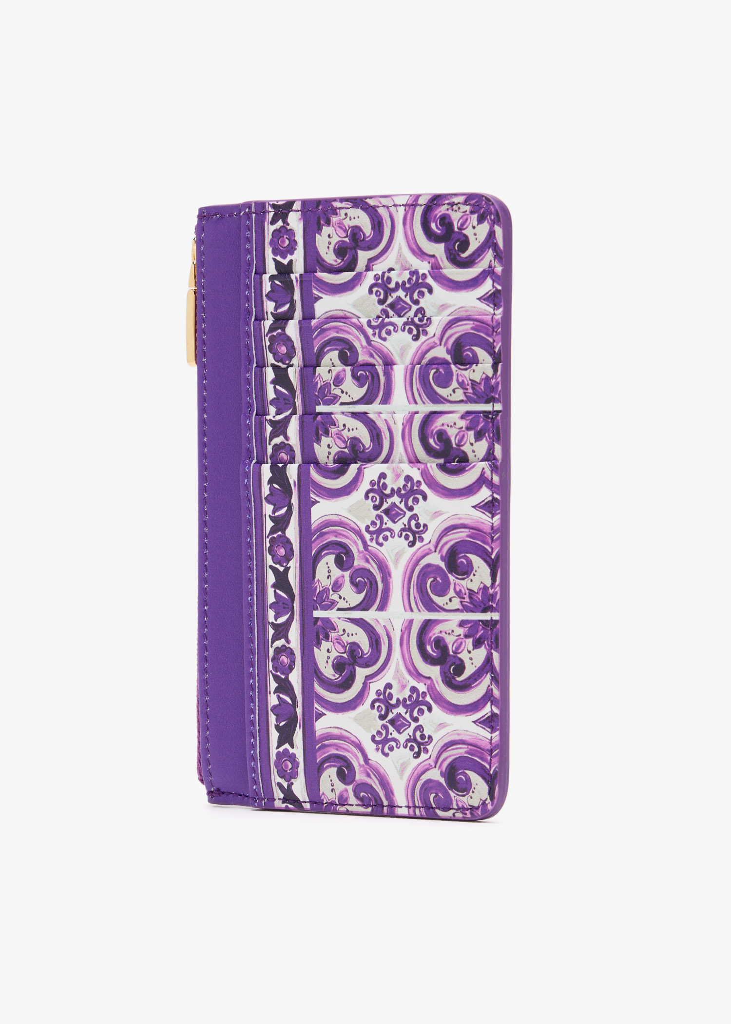 Dolce & Gabbana Dolce Gabbana Majolica Printed Card Case