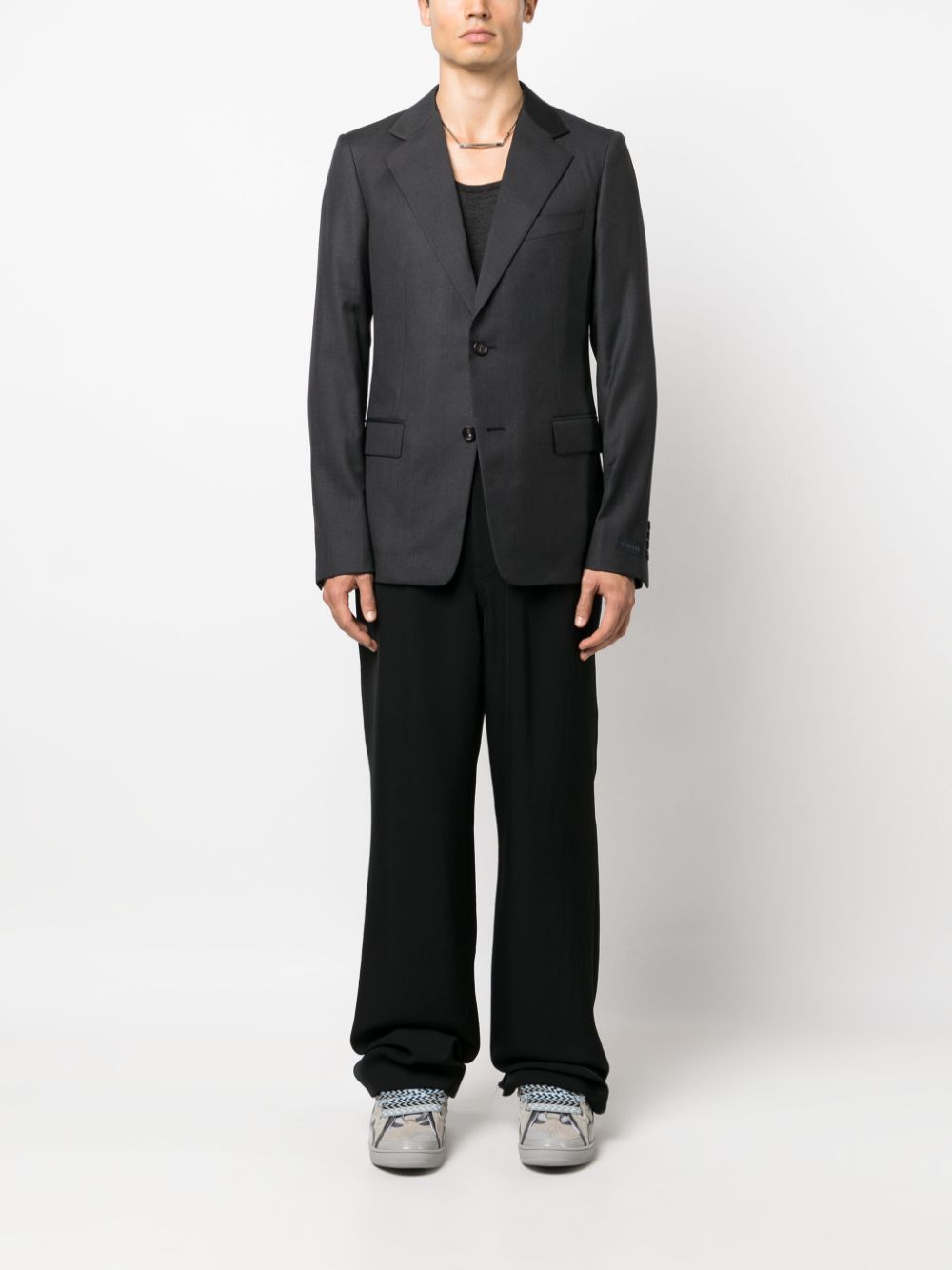 Lanvin Jacke Herren Farbe Grau In Gray