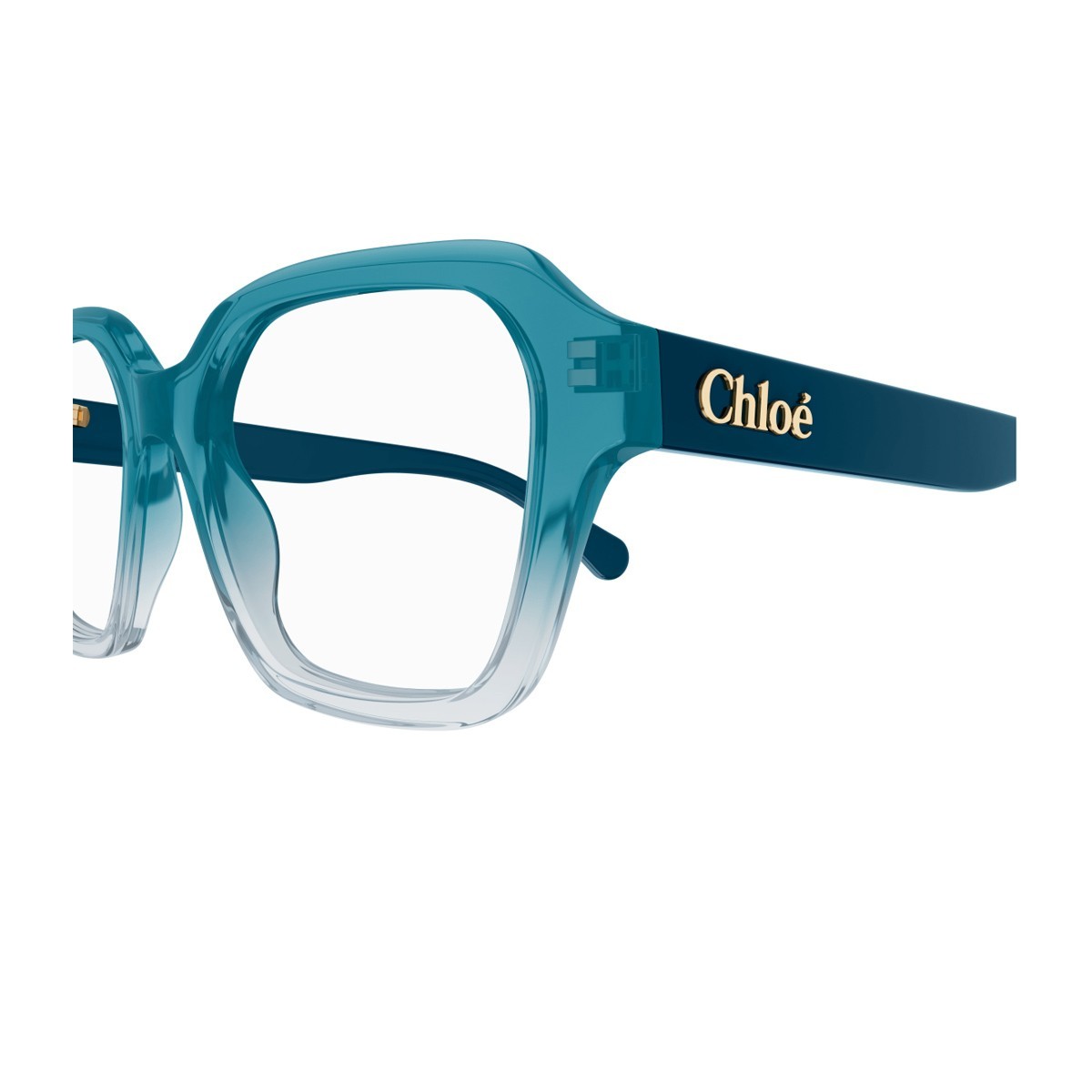 Chloé Clear Lenses In Blue