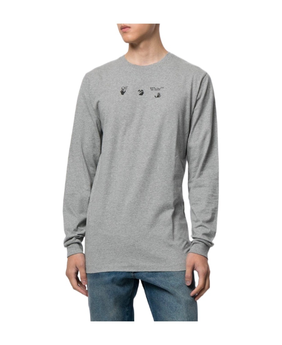 Off-white Marker Arrows T-shirt In Gray