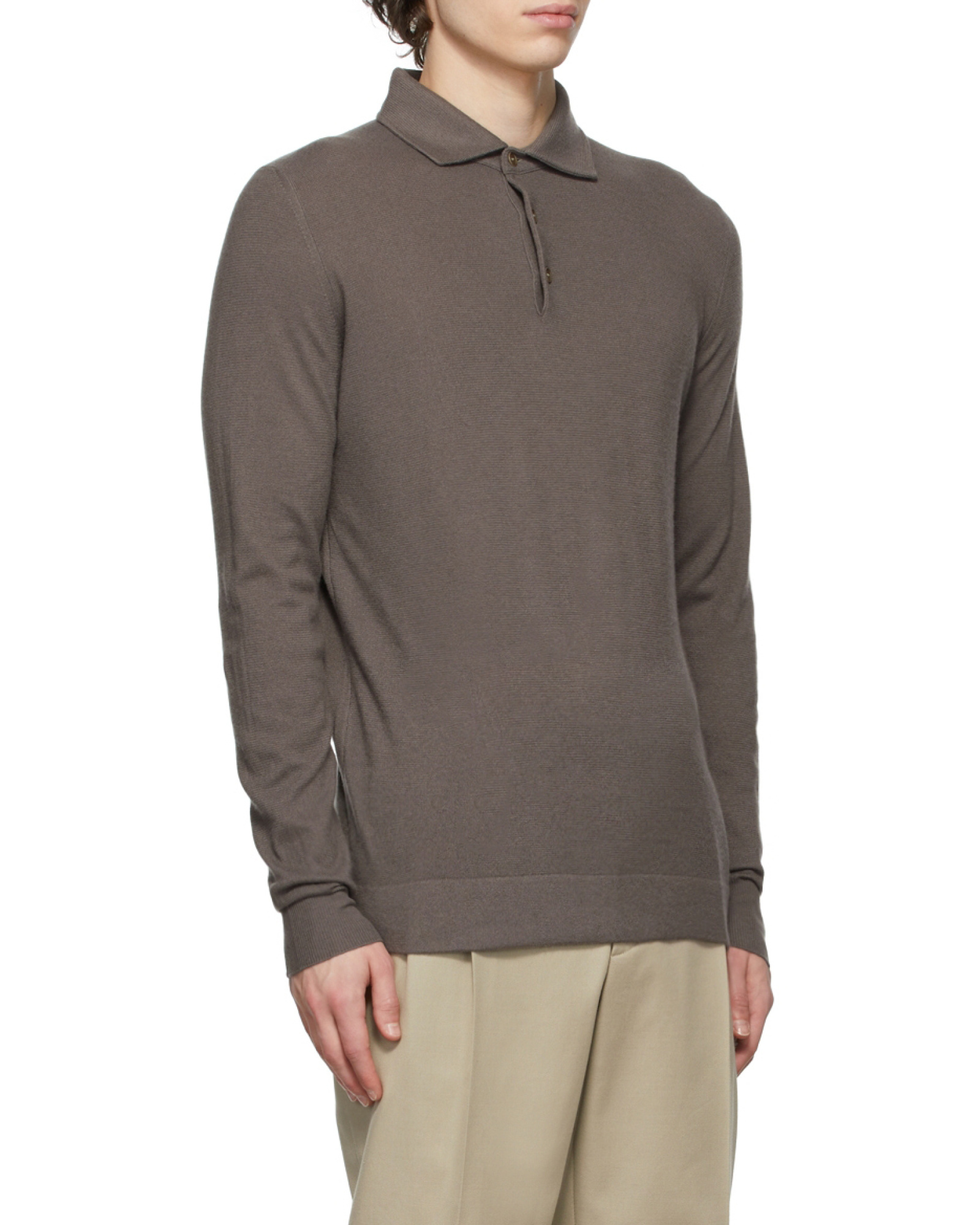 Loro Piana Logo Polo Shirt In Green