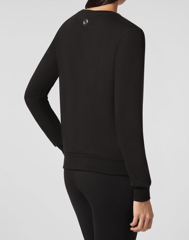 PHILIPP PLEIN ROUND-NECKED SWEATER 