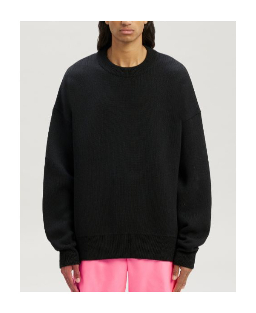 Palm Angels Men's Monogram Series Knit In Black