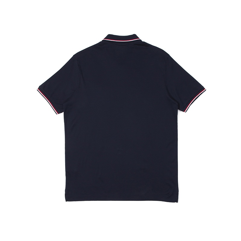 Paul & Shark Short-sleeved Polo Shirt In Black