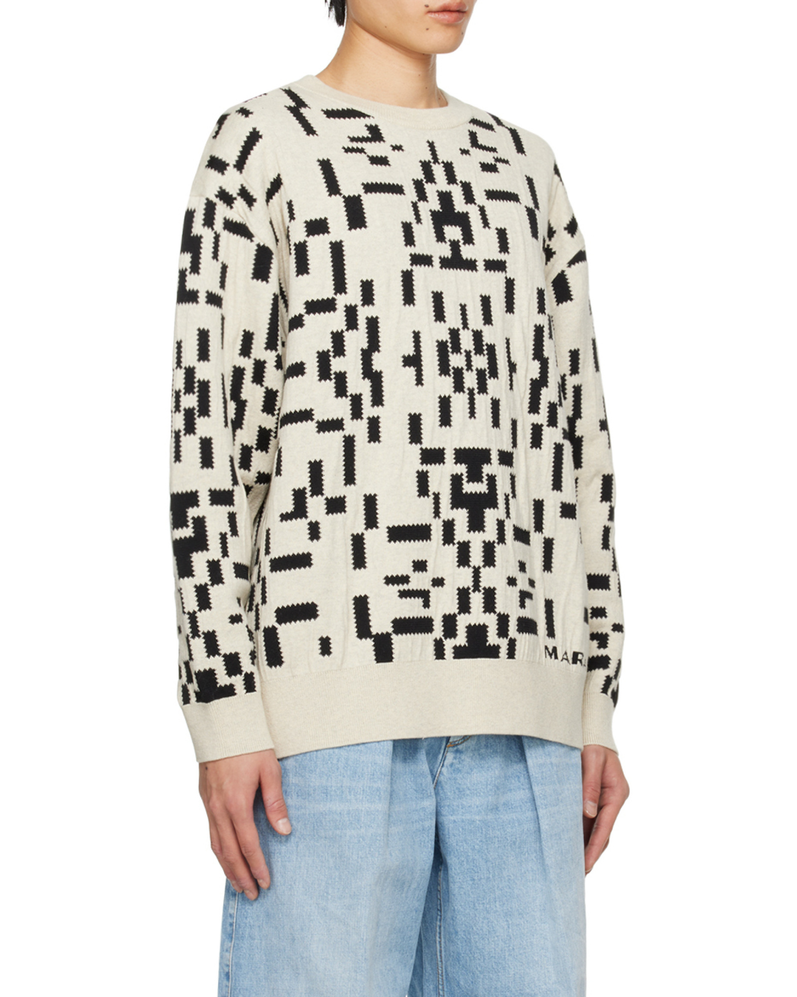 Isabel Marant Off-white Baltimi Sweater In White